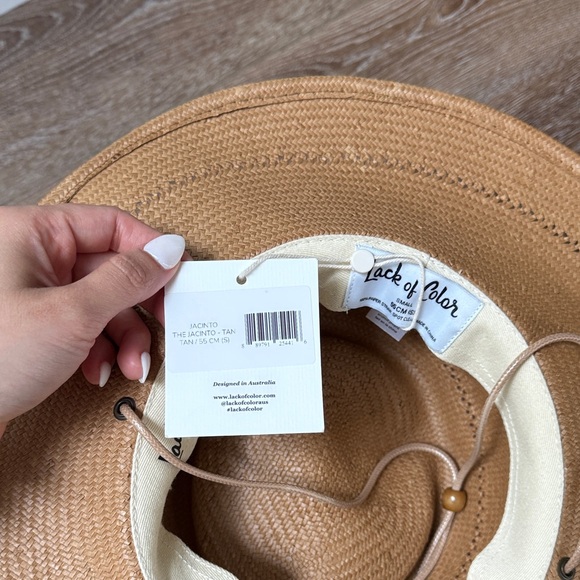 Nwt Lack Of Color Tan Straw Hat - Picture 4 of 7